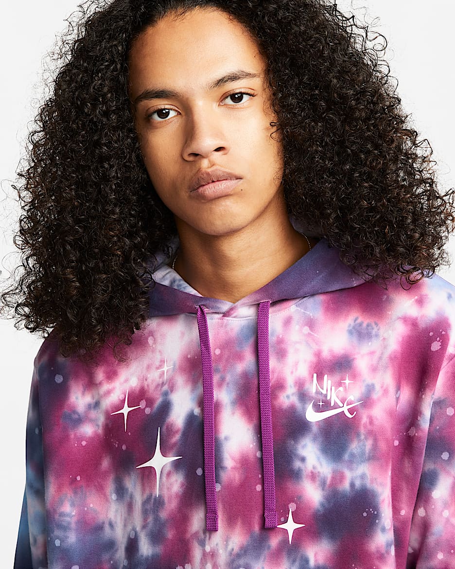 Nike outlets Oversized Tie Dye Hoodie M